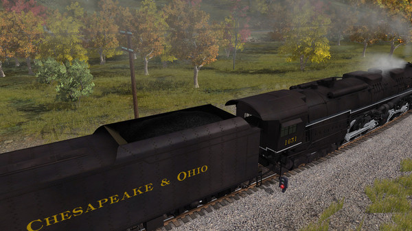 скриншот Trainz Driver DLC: C&O 2-6-6-6 H8 - New River Mining Coal Run 5