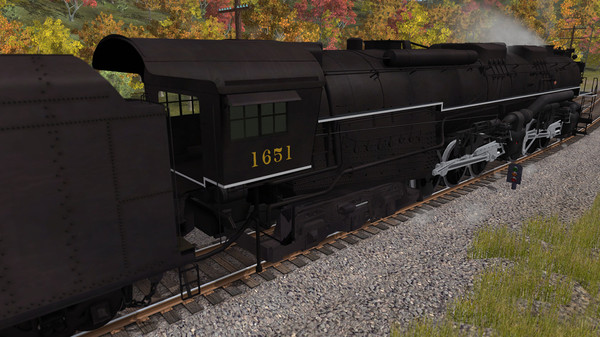 скриншот Trainz Driver DLC: C&O 2-6-6-6 H8 - New River Mining Coal Run 1
