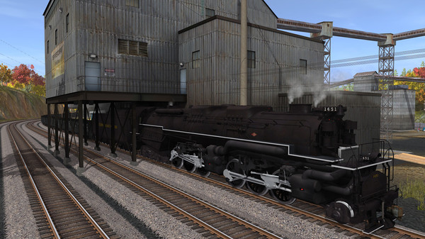 скриншот Trainz Driver DLC: C&O 2-6-6-6 H8 - New River Mining Coal Run 0
