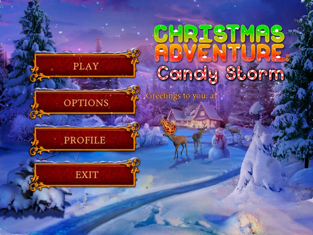 Christmas Adventure: Candy Storm screenshot