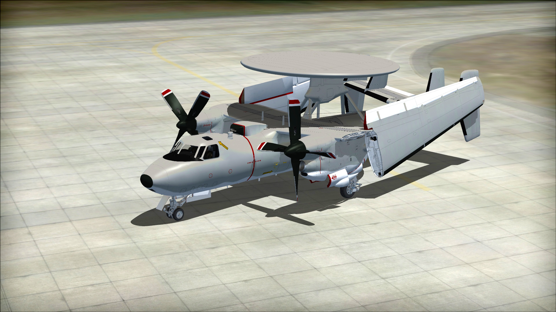FSX: Steam Edition: Grumman E-2C Hawkeye Add-On screenshot
