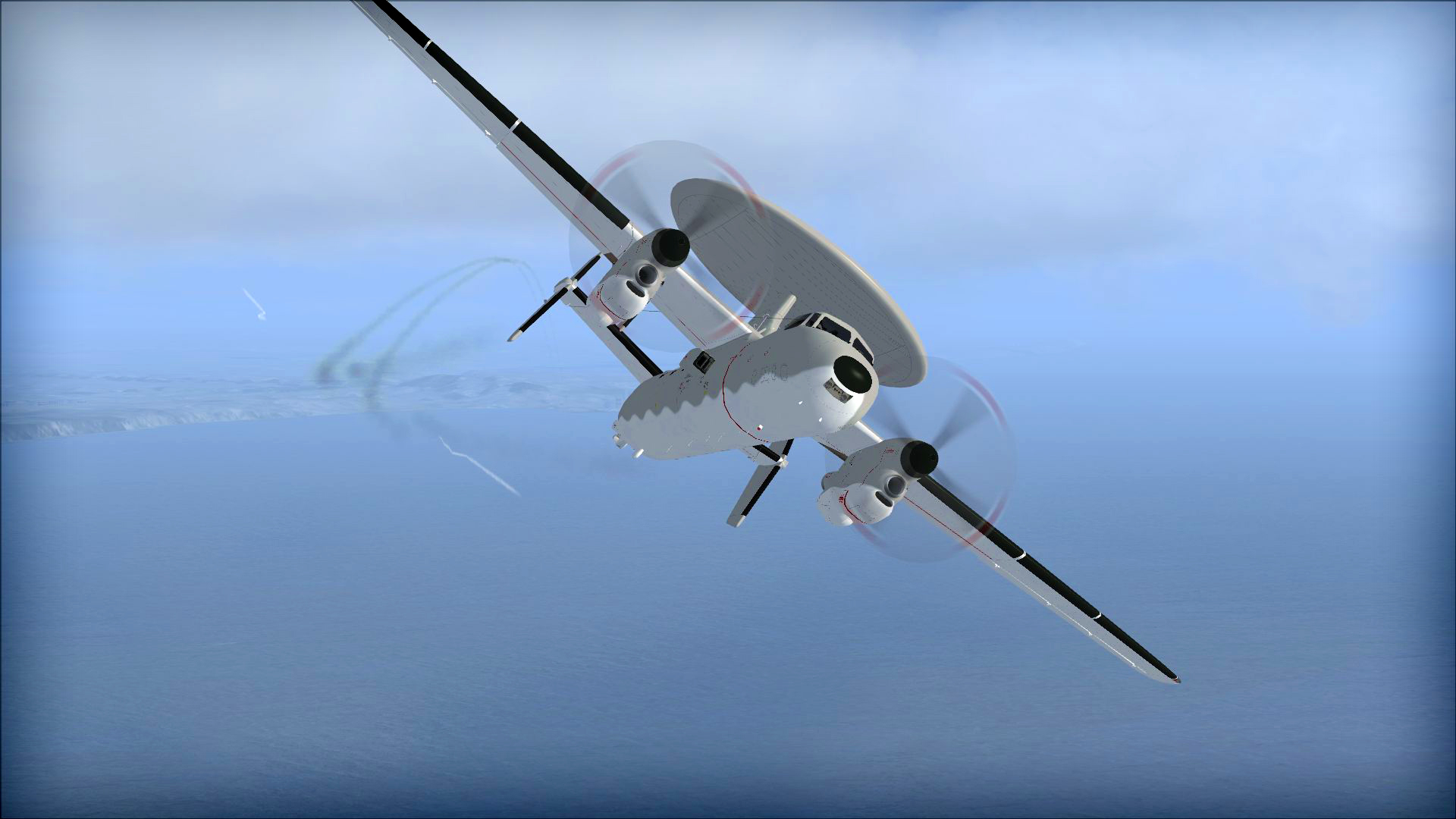 FSX: Steam Edition: Grumman E-2C Hawkeye Add-On screenshot