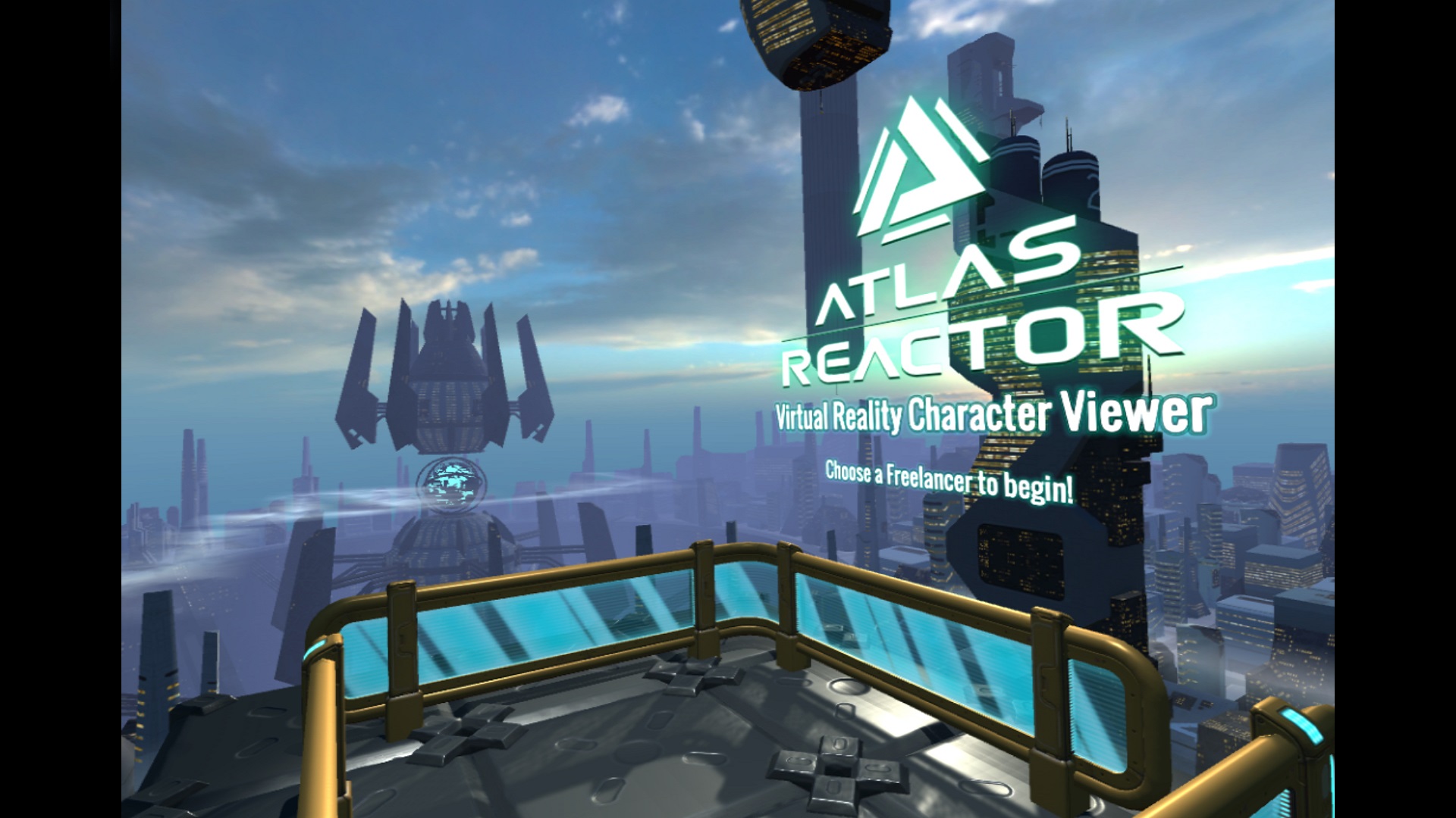 Atlas Reactor VR Character Viewer screenshot