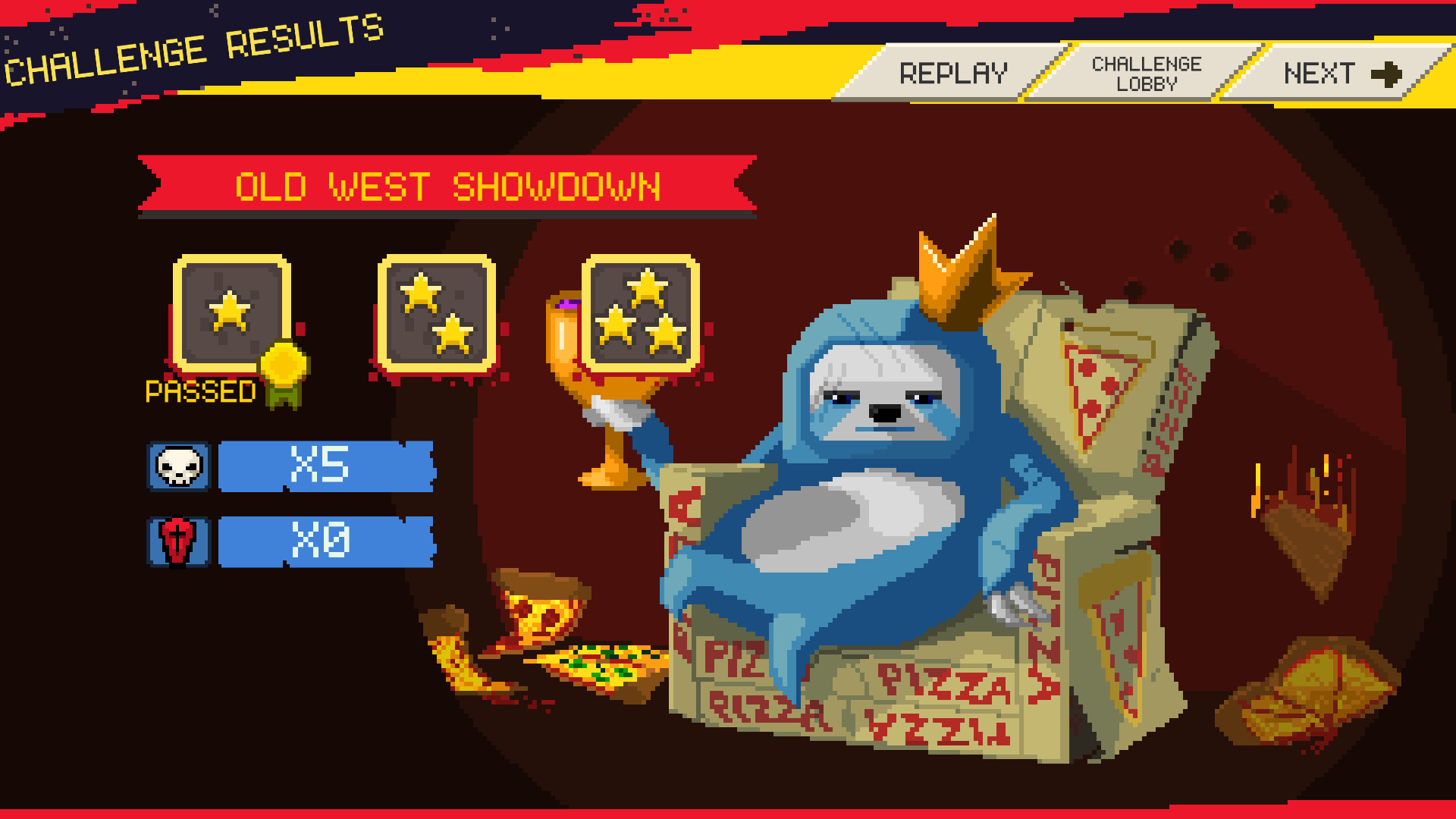 Battlesloths 2025: The Great Pizza Wars screenshot