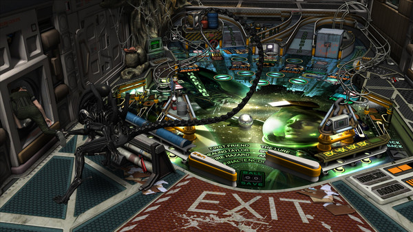 скриншот Pinball FX2 - Aliens vs. Pinball 4