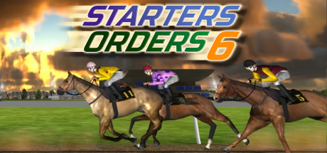 starters orders 6 horse raxing