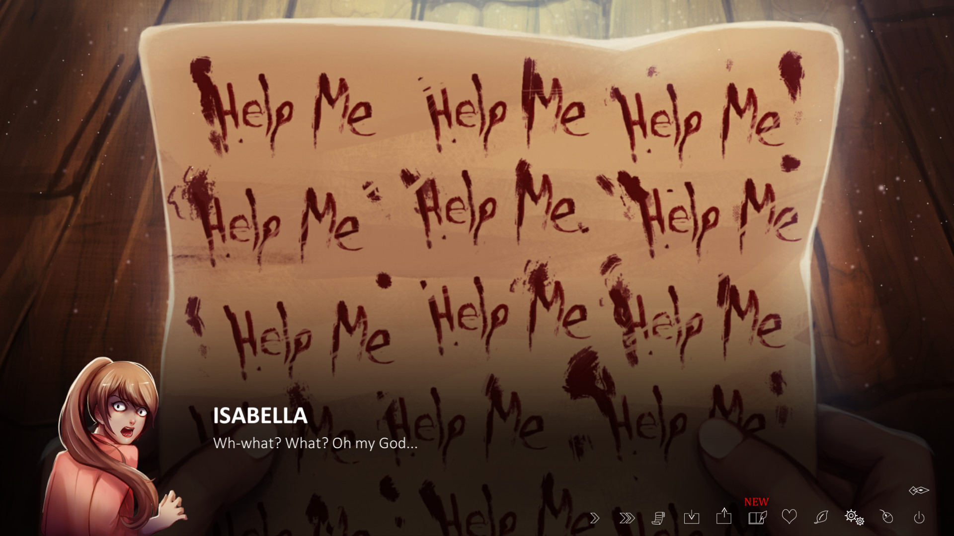 The Letter - Horror Visual Novel screenshot