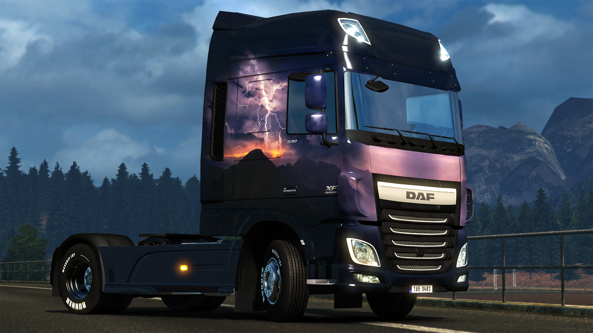 Euro Truck Simulator 2 - Slovak Paint Jobs Pack screenshot