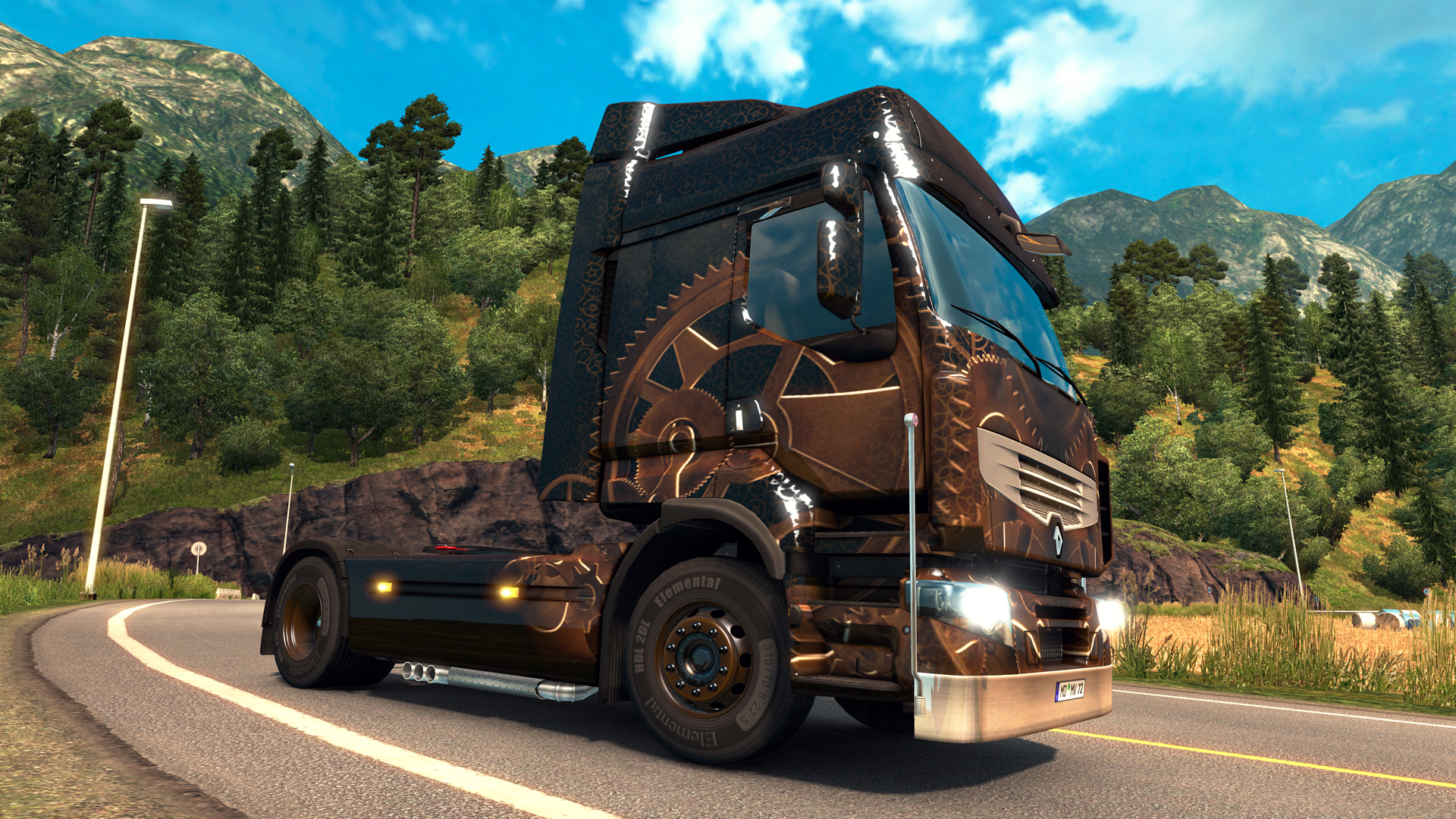 Euro Truck Simulator 2 - Swiss Paint Jobs Pack screenshot