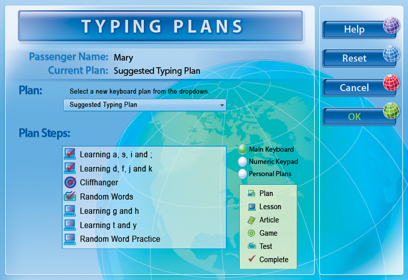 Typing Instructor Platinum 21 - Mac screenshot