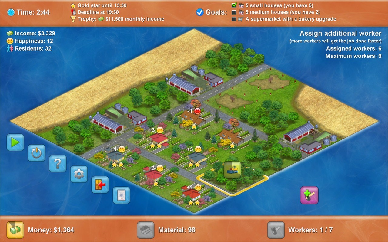 Townopolis screenshot