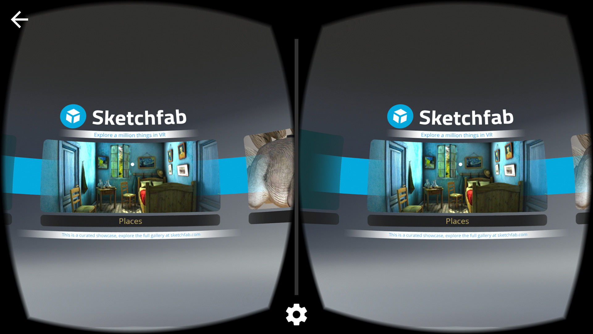 Sketchfab VR screenshot