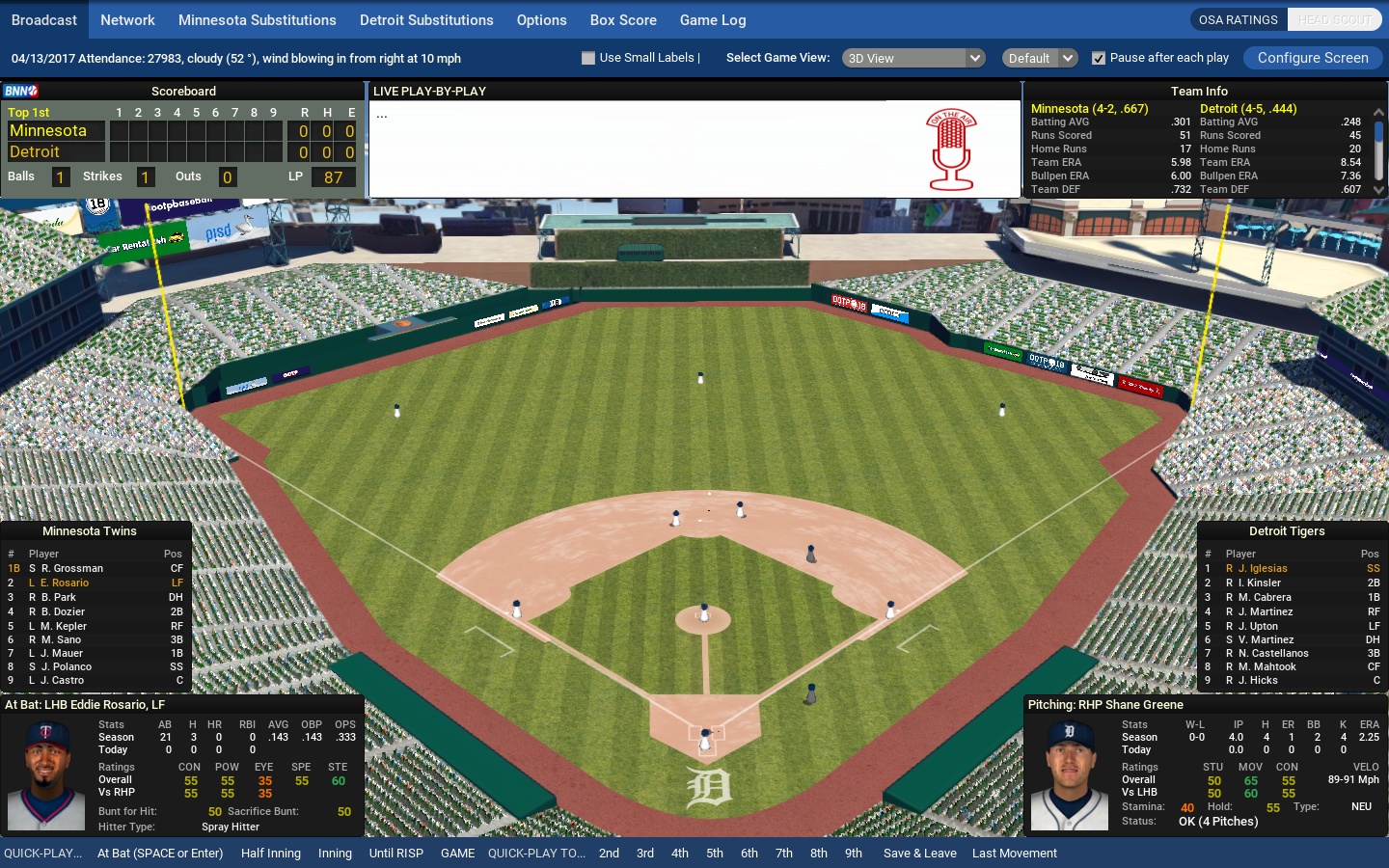 Out of the Park Baseball 18 screenshot