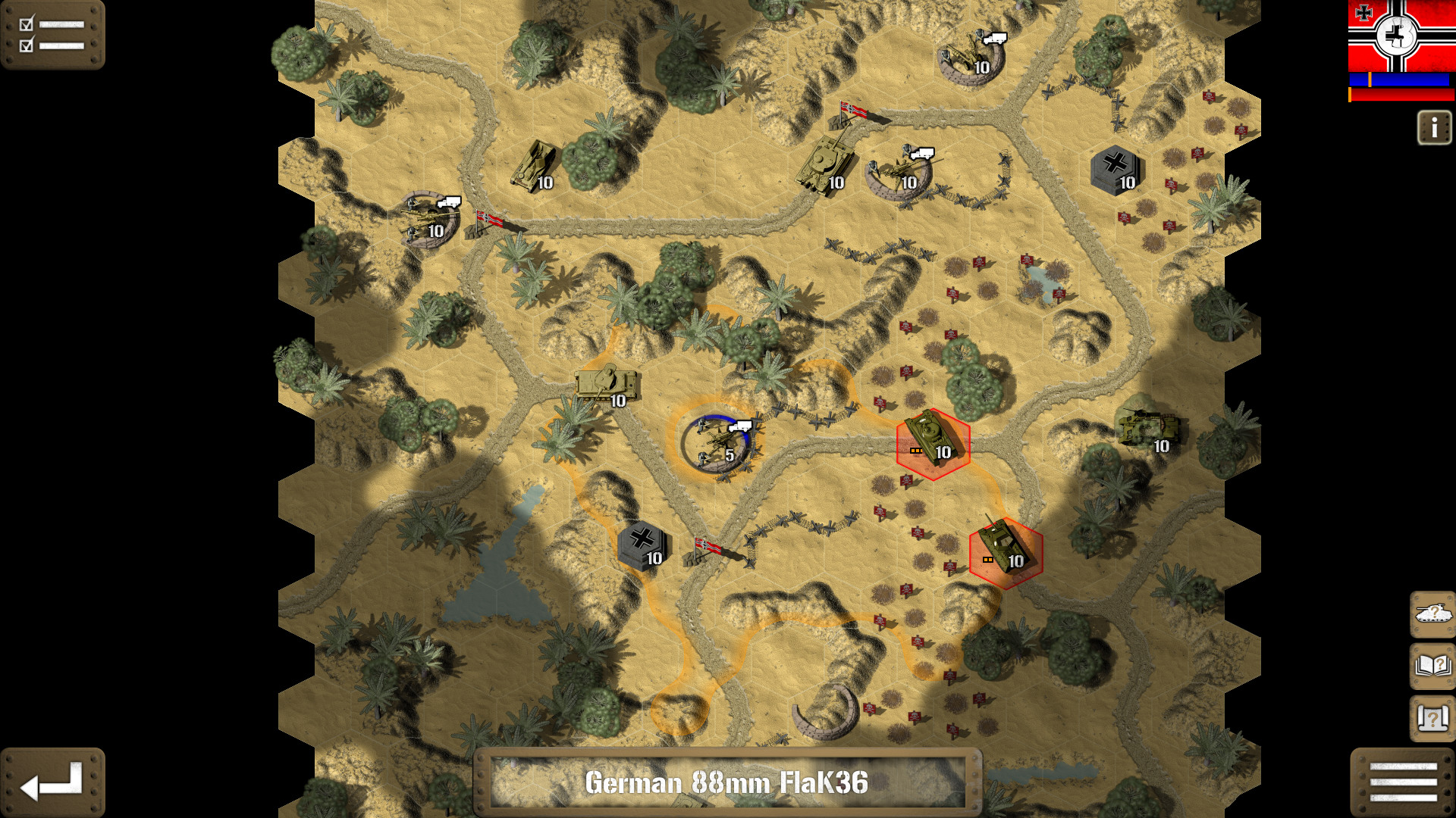 Tank Battle: North Africa screenshot
