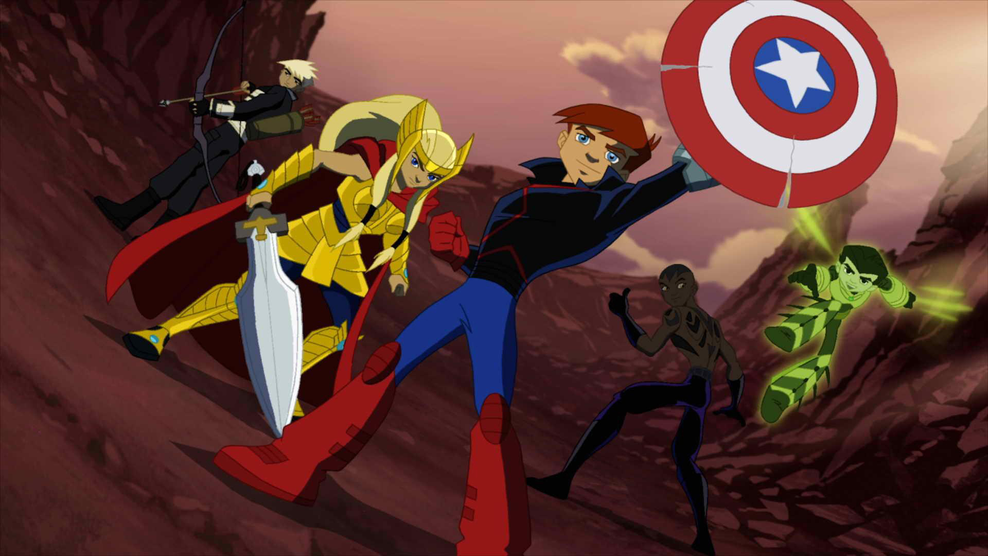 Next Avengers: Heroes of Tomorrow screenshot