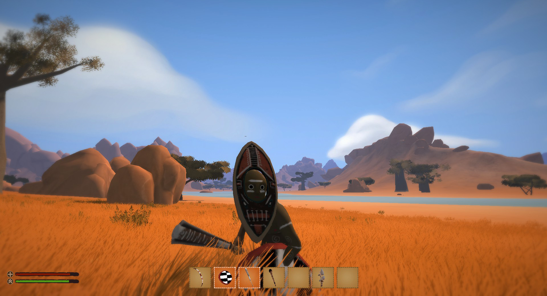 Voodoo: Open-World Survival In Primal Africa On Steam! by