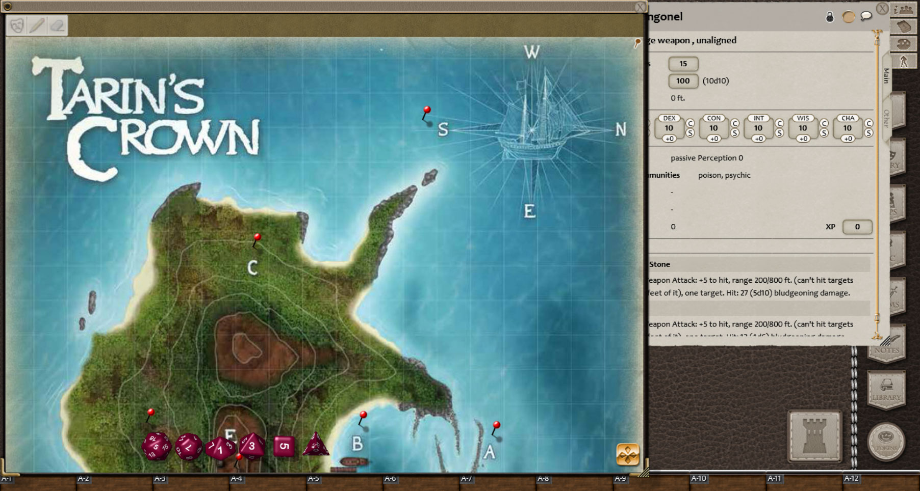 Fantasy Grounds - 5E: Tarin's Crown screenshot