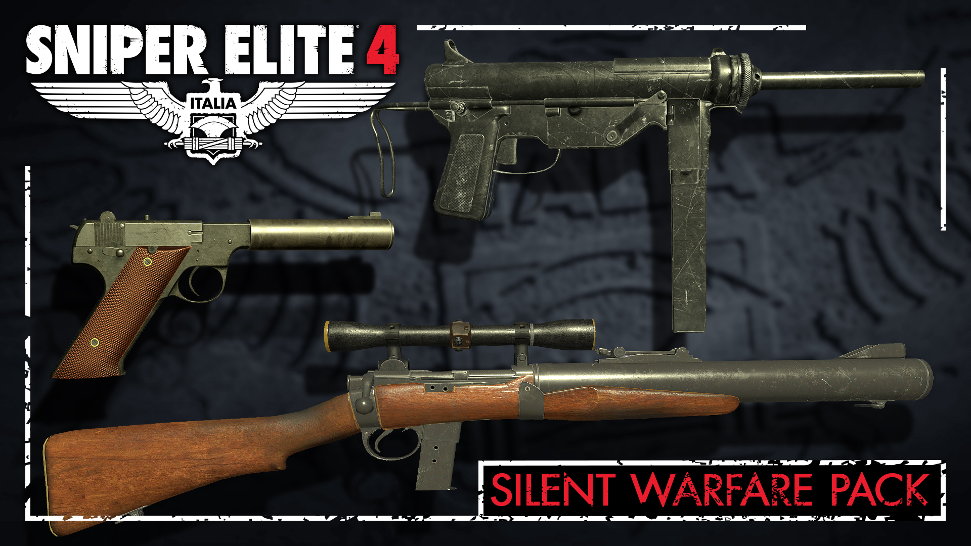 Sniper Elite 4 - Silent Warfare Weapons Pack screenshot