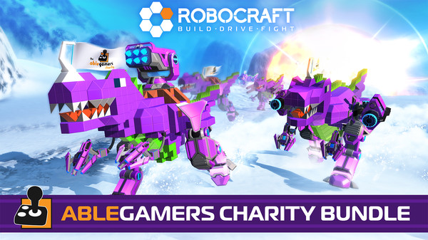 скриншот Robocraft - AbleGamers Charity Bundle 0