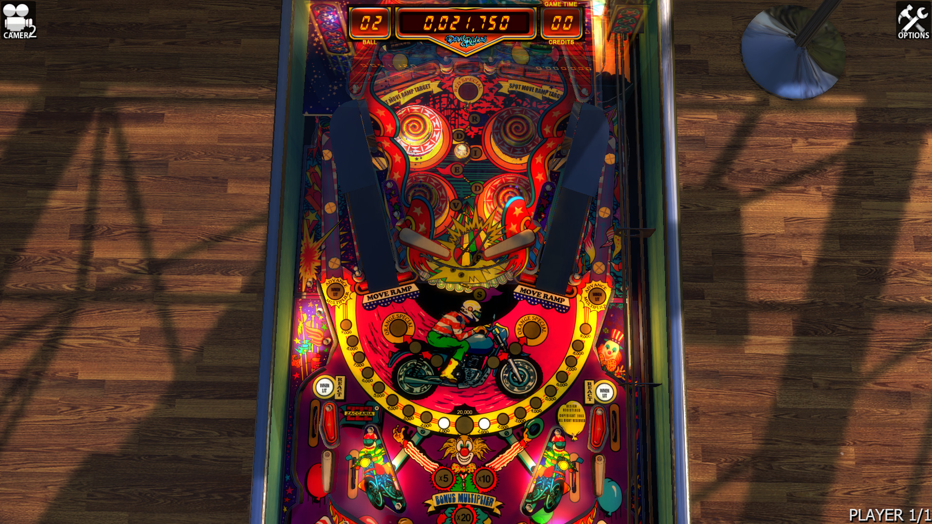 Zaccaria Pinball - Devil Riders Table screenshot