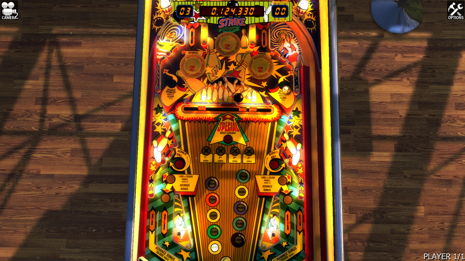 Zaccaria Pinball - Strike Table screenshot