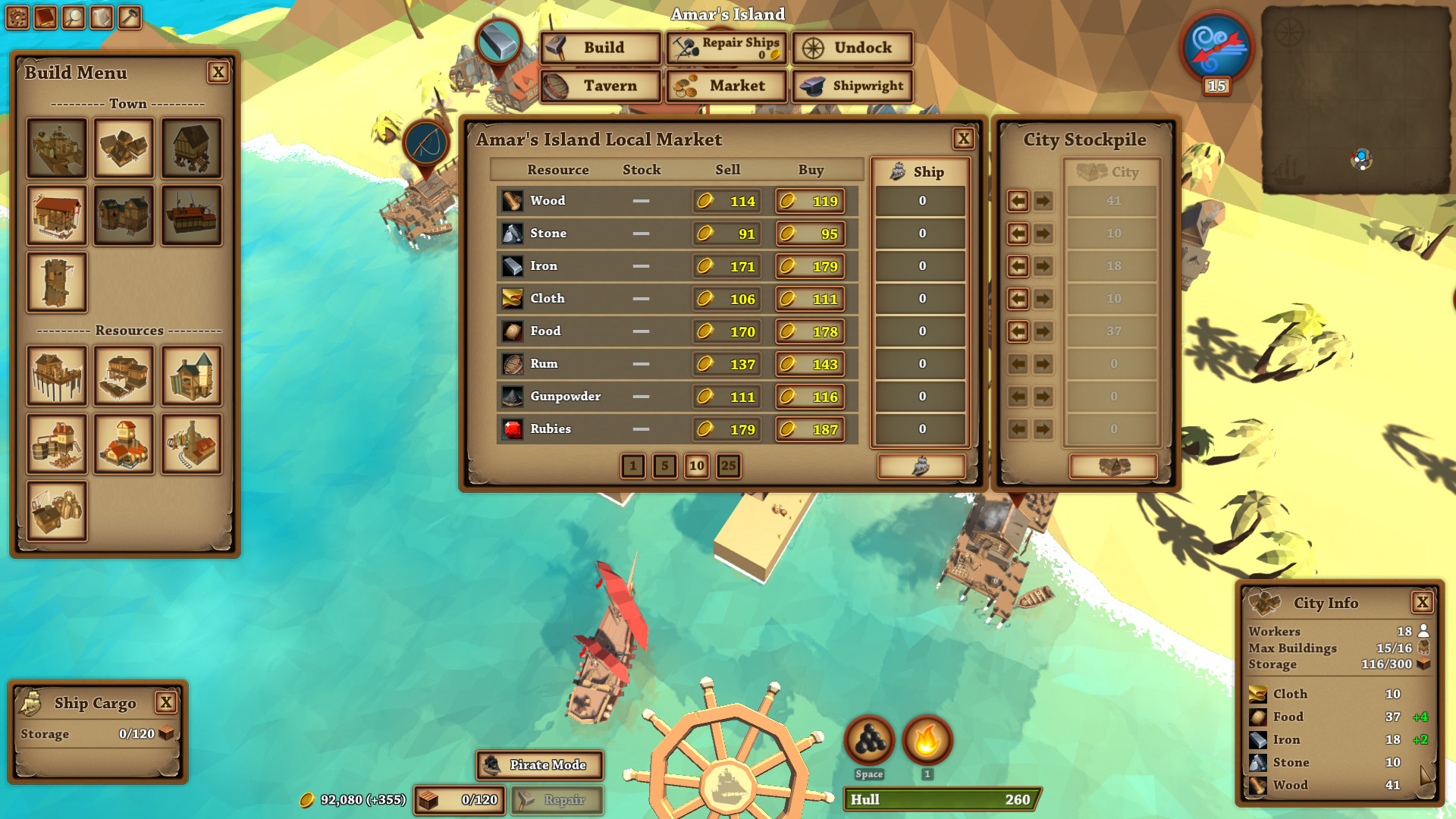 Pirates of the Polygon Sea screenshot