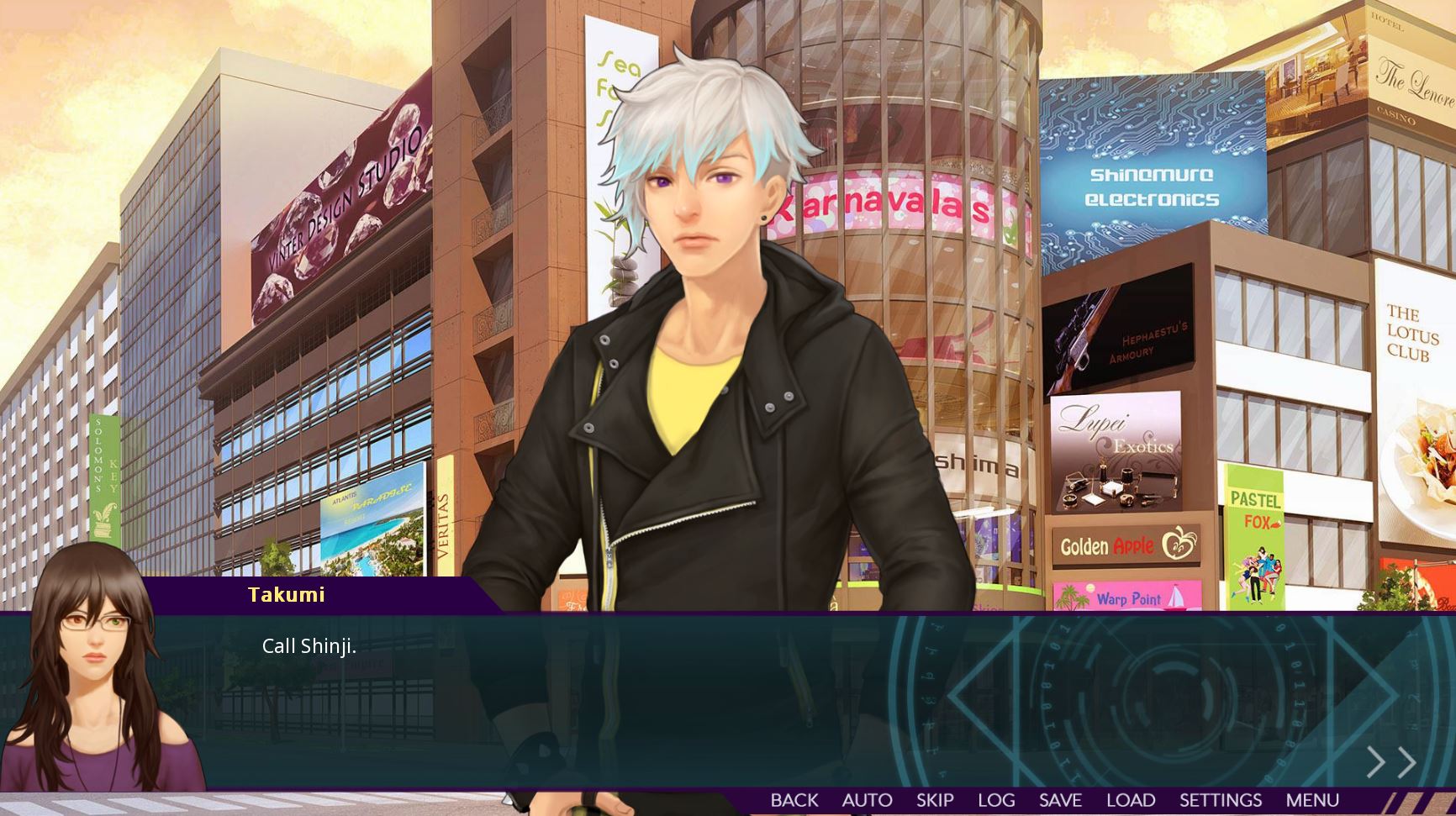 Mystic Destinies: Serendipity of Aeons - Shinji screenshot