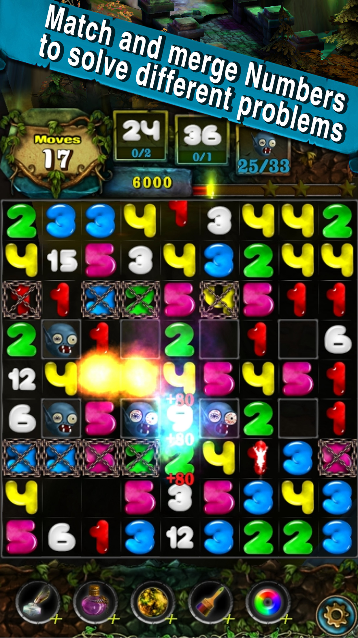 Legend of Numbers screenshot