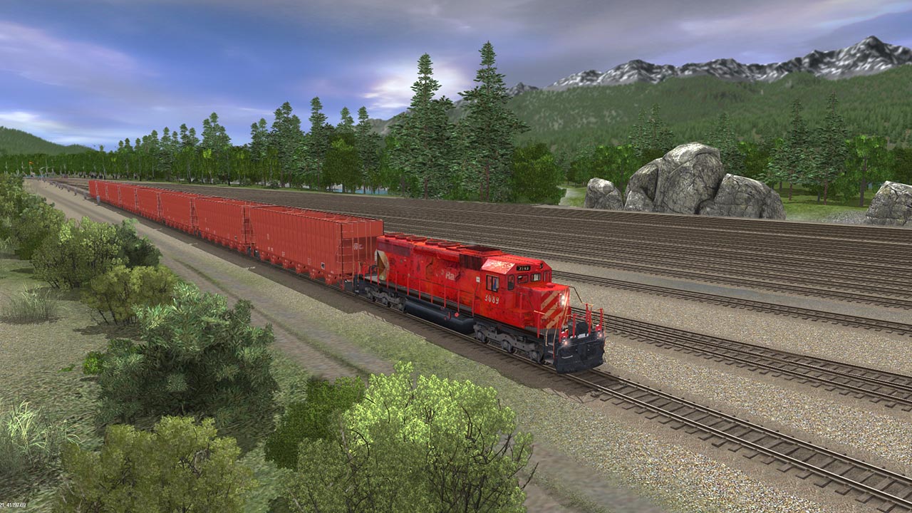 Trainz Driver Route: Canadian Rocky Mountains - Columbia River Basin screenshot