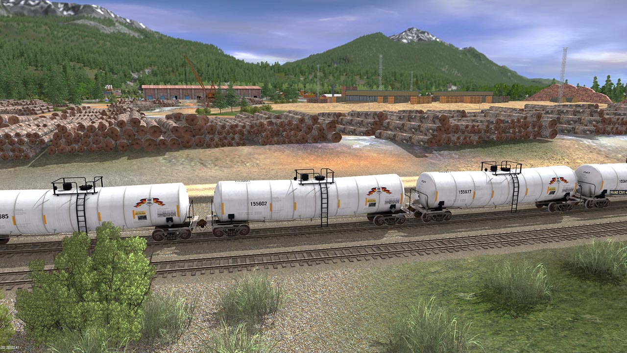 Trainz Driver Route: Canadian Rocky Mountains - Columbia River Basin screenshot
