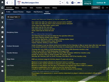 скриншот Football Manager Touch 2017 - No Transfer Windows 2