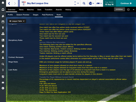 скриншот Football Manager Touch 2017 - No Transfer Windows 1