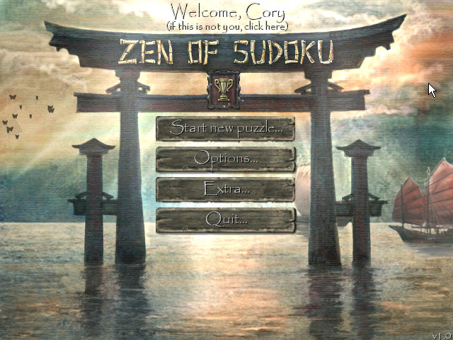 Zen of Sudoku screenshot