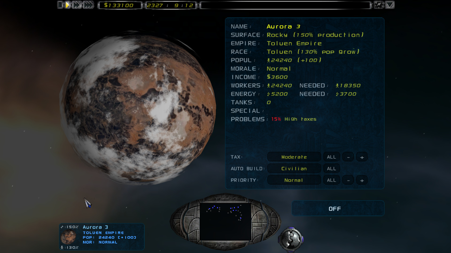 Imperium Galactica II screenshot
