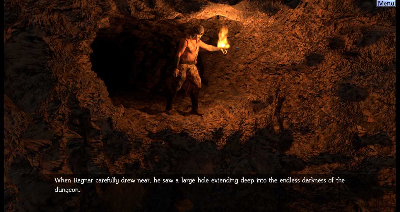 The Barbarian and the Subterranean Caves screenshot
