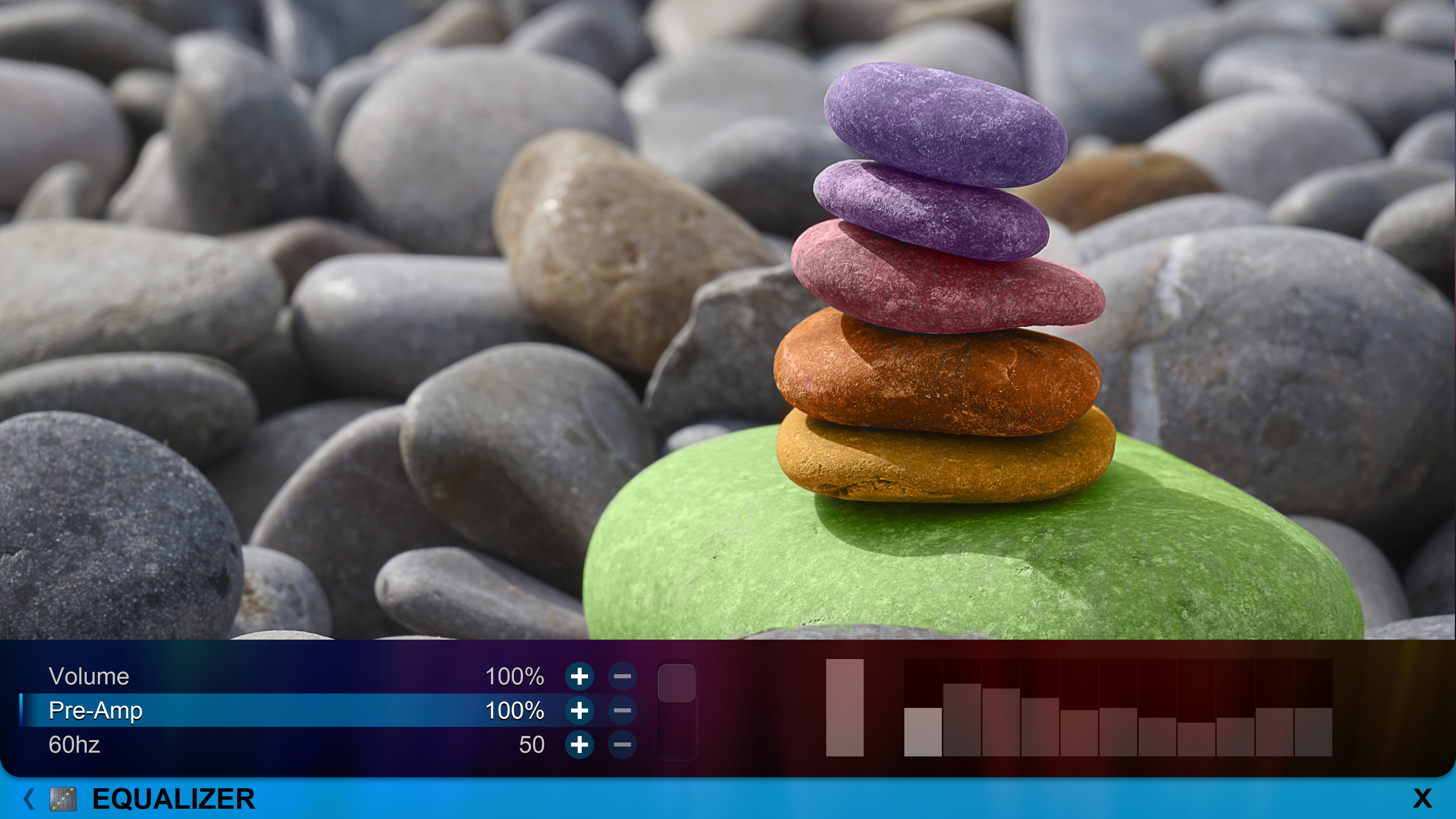 Zoom Player - 4K fullscreen navigation skin screenshot