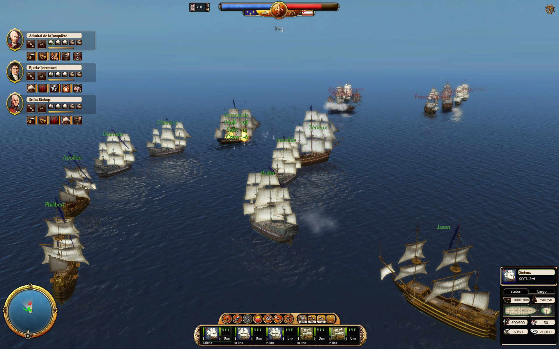 Commander: Conquest of the Americas - Colonial Navy screenshot