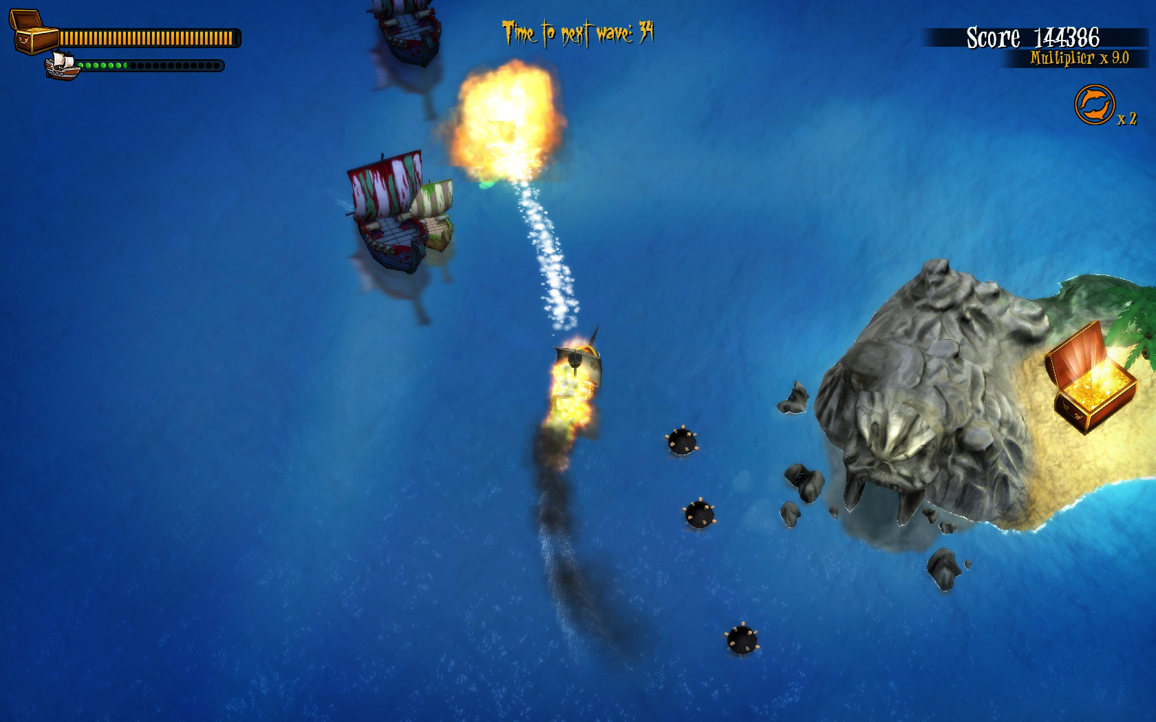 Woody Two-Legs: Attack of the Zombie Pirates screenshot