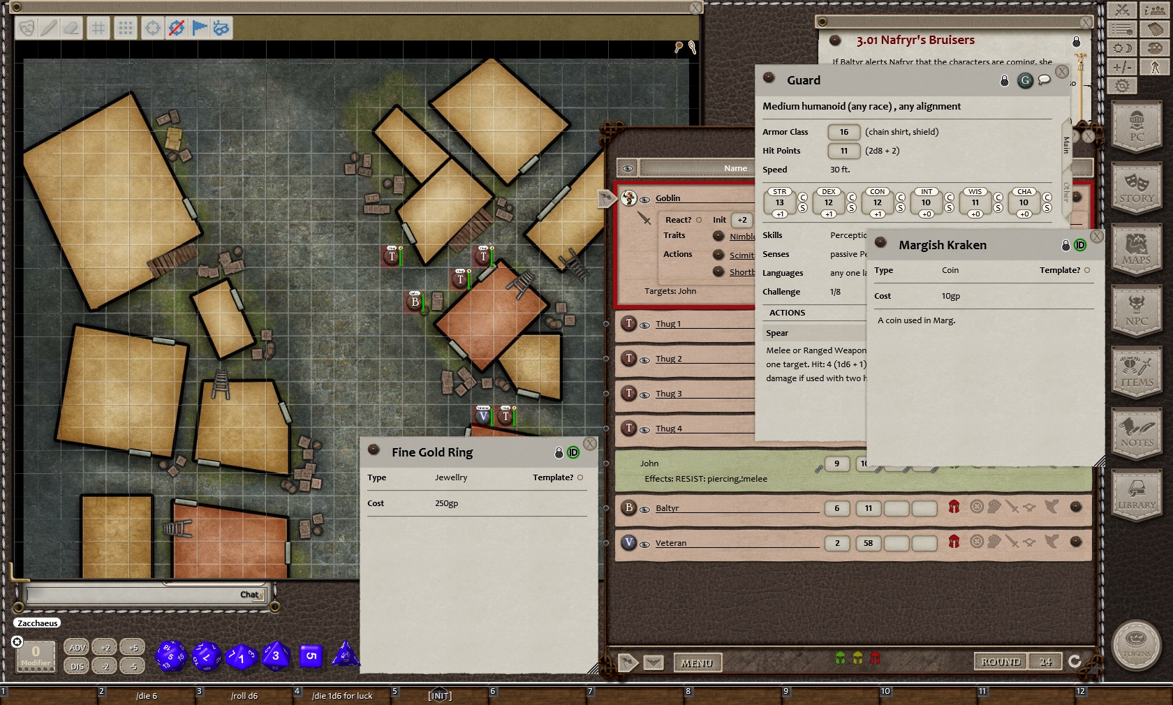 Fantasy Grounds - 5E: Primeval Thule: Red Chains screenshot