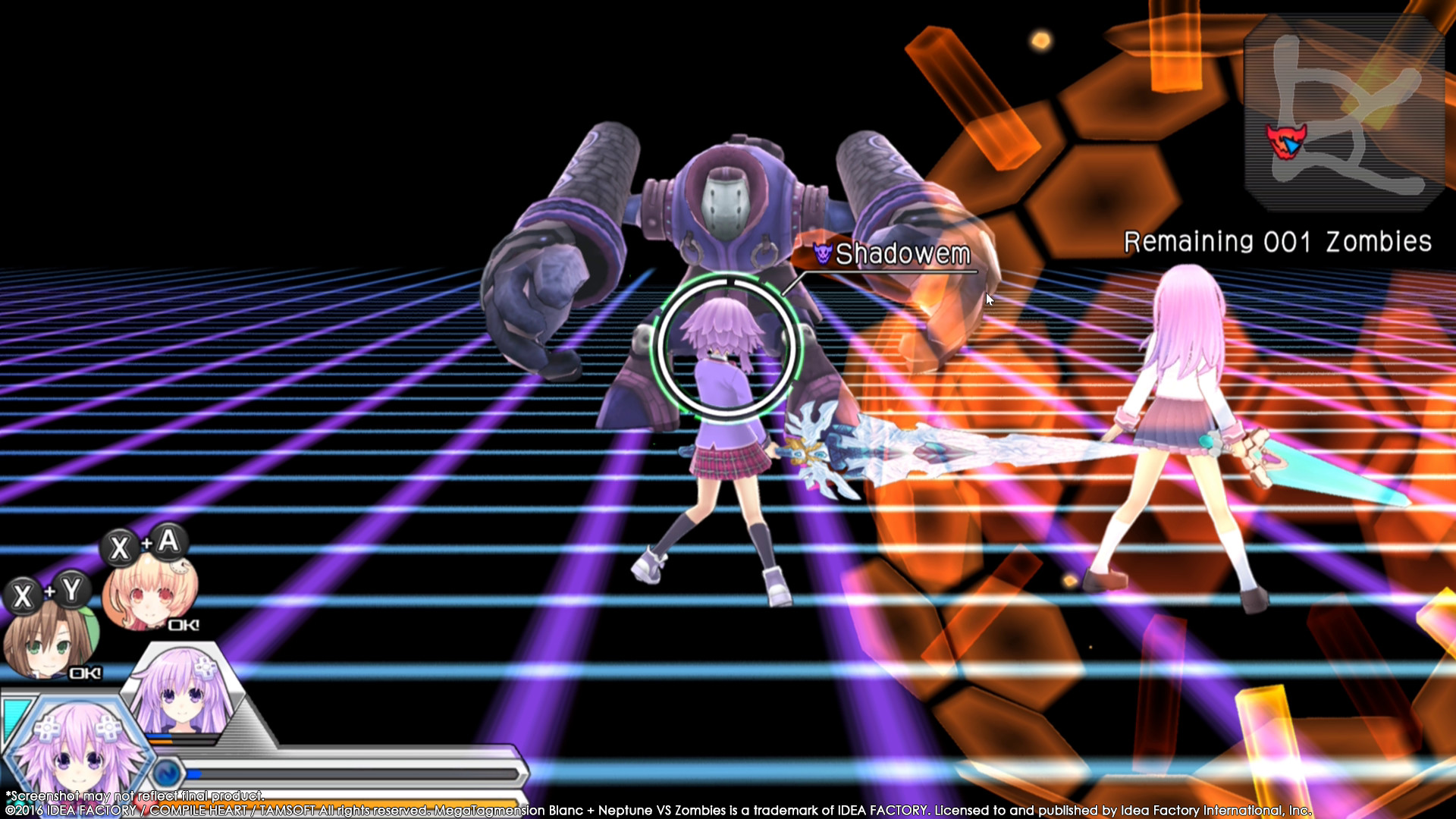 MegaTagmension Blanc + Neptune VS Zombies (Neptunia) screenshot