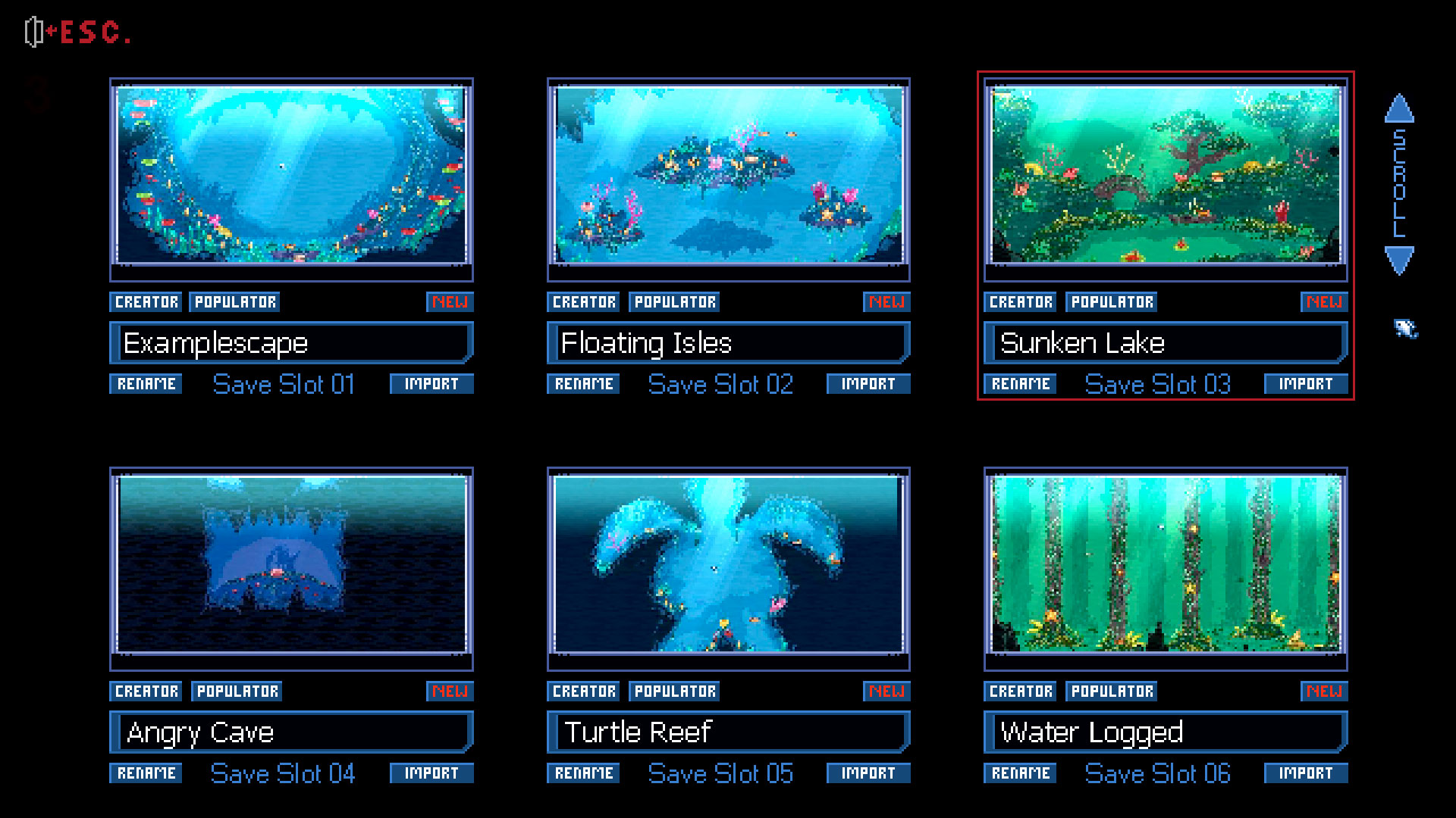 Pixelscape: Oceans screenshot
