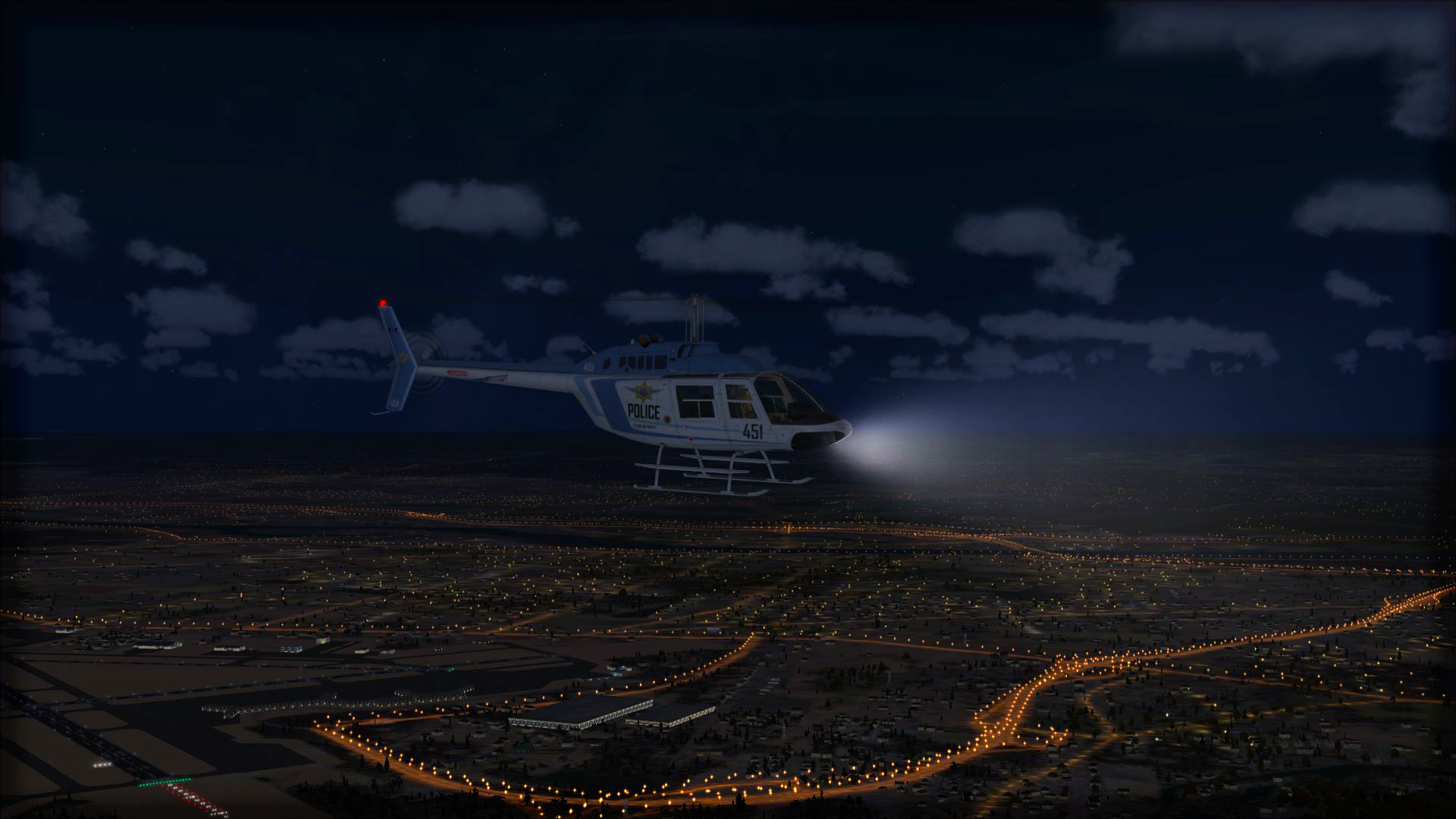 FSX Steam Edition: Night Environment: Connecticut Add-On screenshot