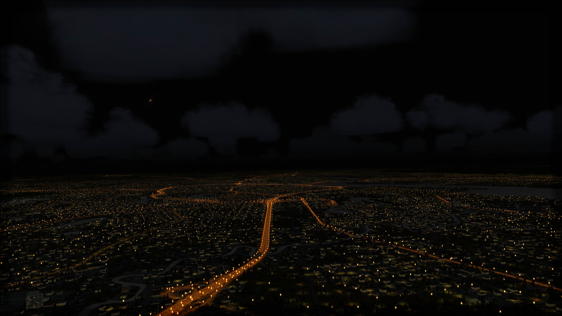 FSX Steam Edition: Night Environment: Rhode Island Add-On screenshot