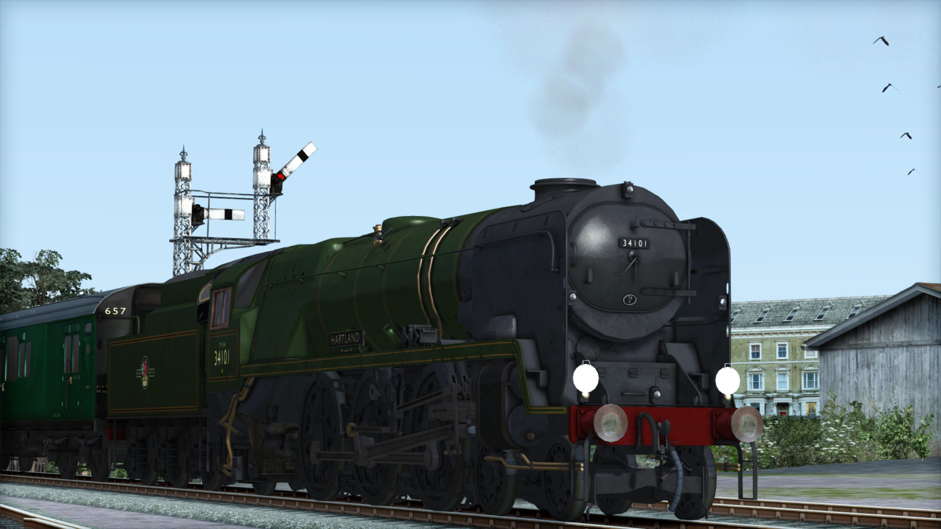 Train Simulator: Rebuilt Bulleid Light Pacific Steam Loco Add-On screenshot