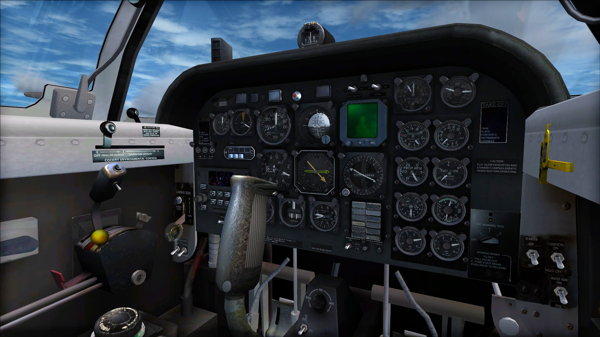 FSX Steam Edition: Beechcraft T-34C Turbo Mentor Add-On screenshot