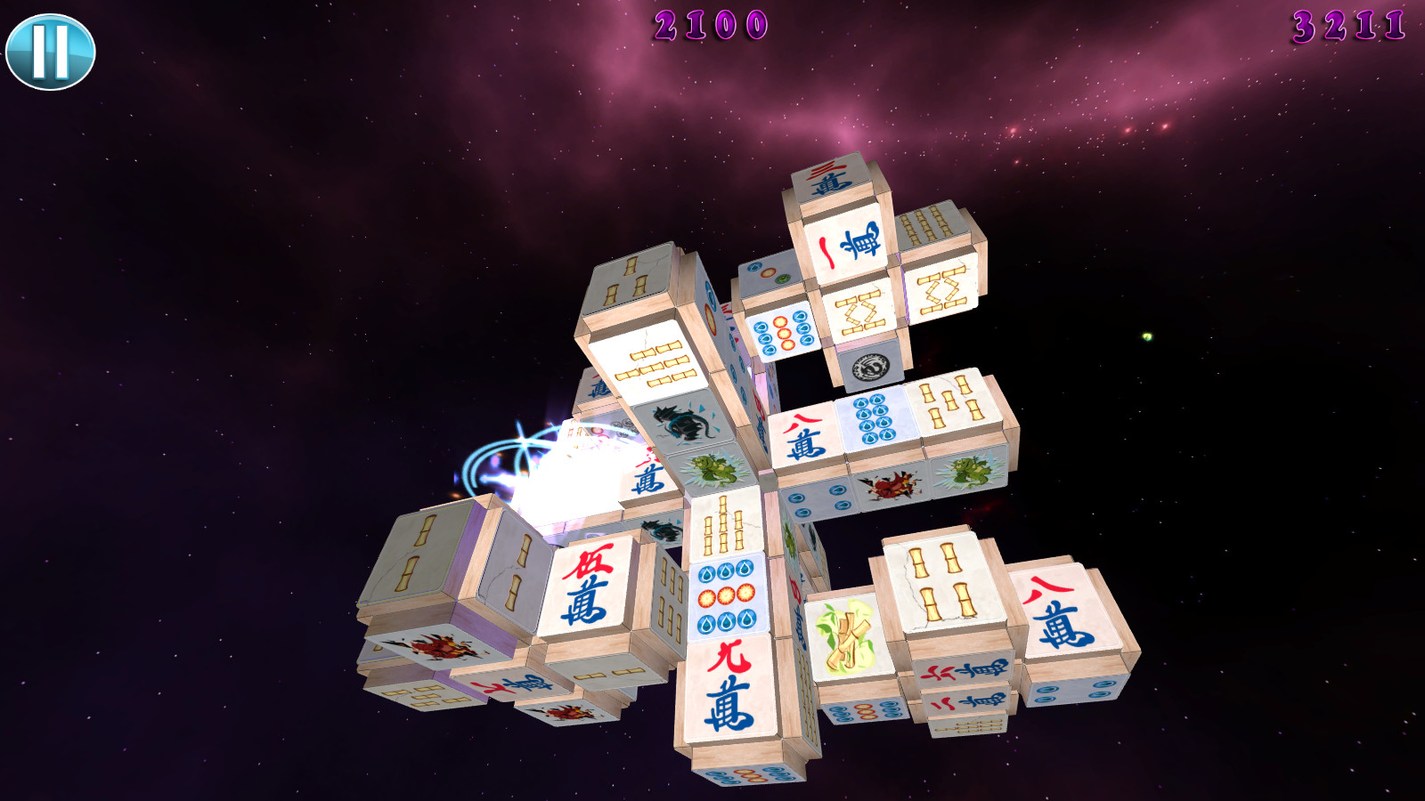 Mahjong Deluxe 2: Astral Planes screenshot