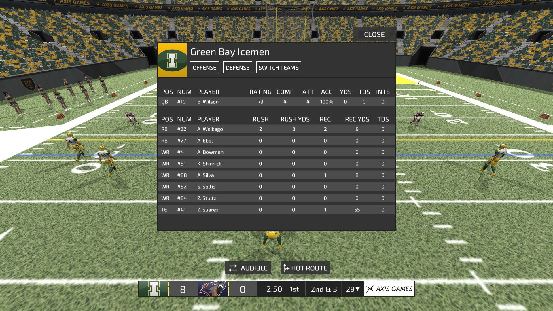 Axis Football 2016 screenshot