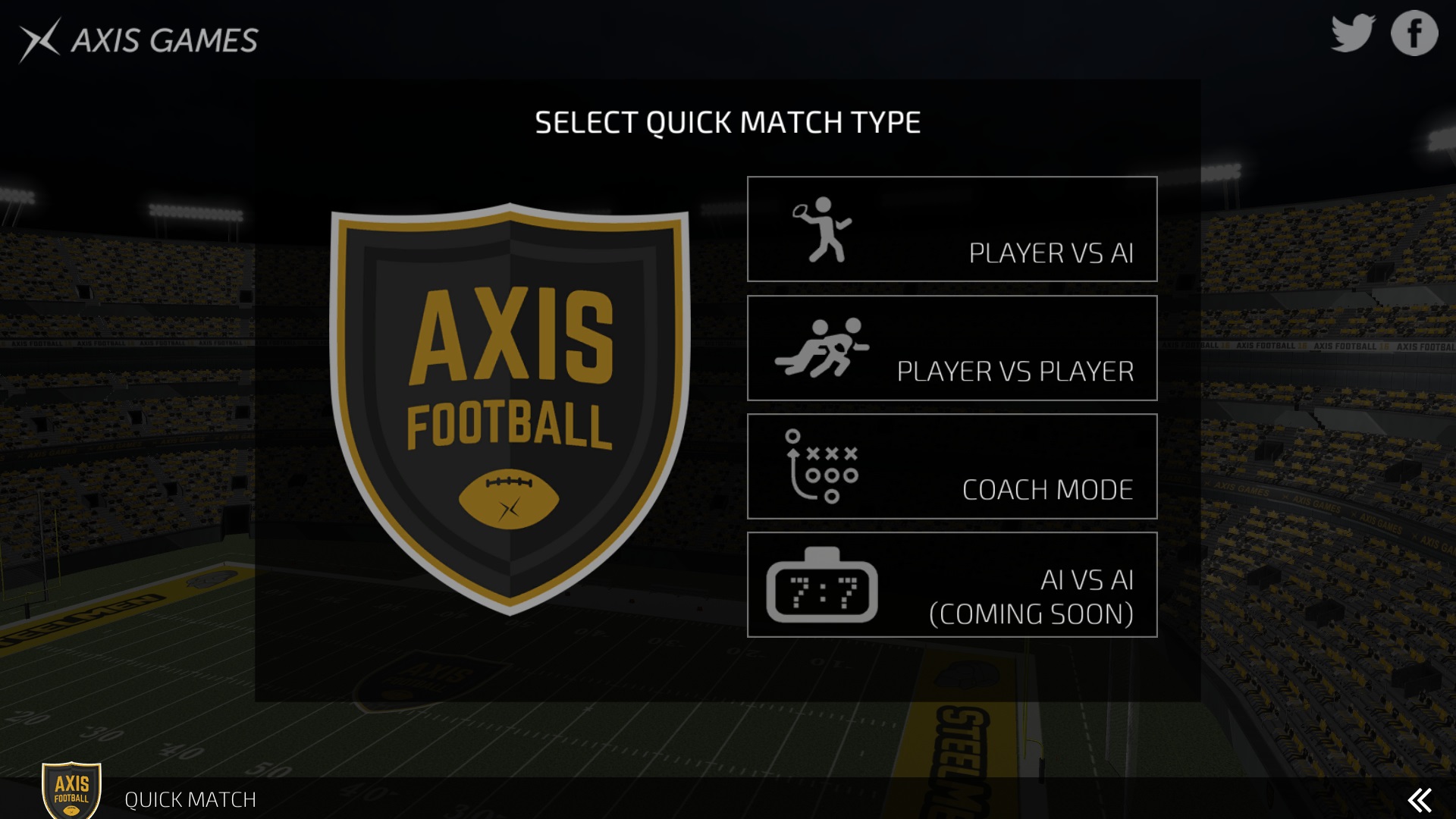 Axis Football 2016 screenshot