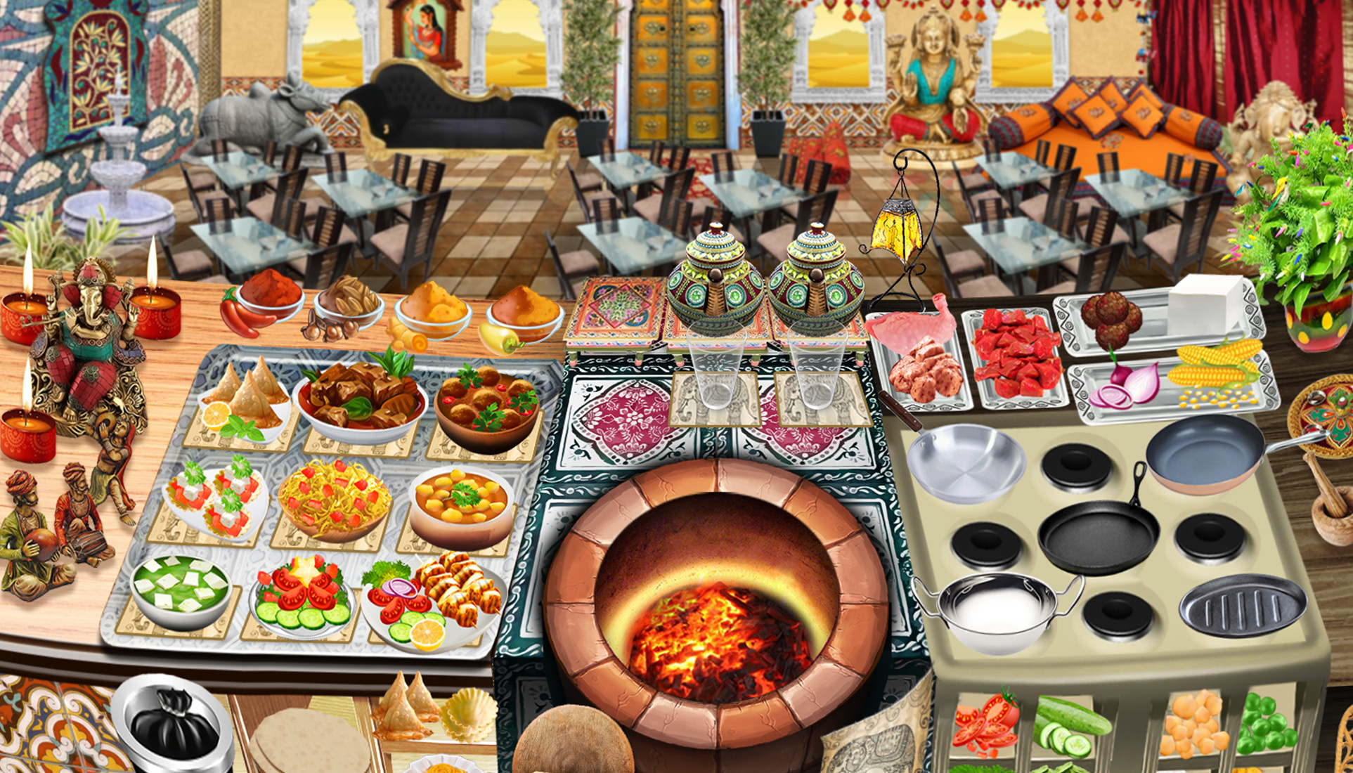 The Cooking Game screenshot