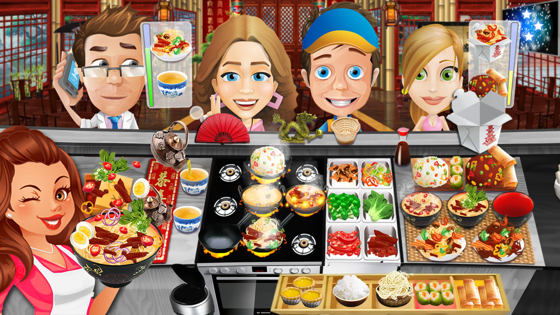 The Cooking Game screenshot